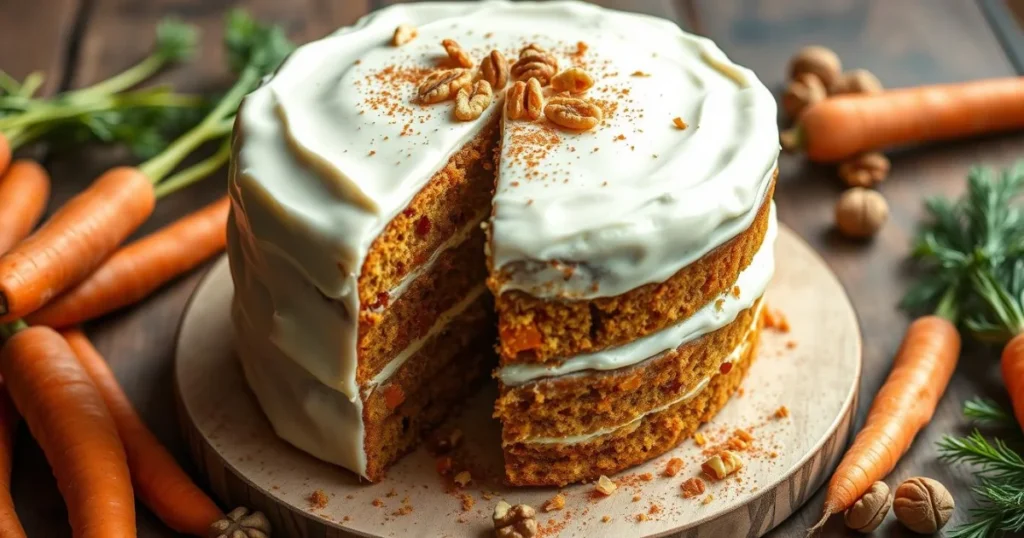 Healthy Carrot Cake recipe