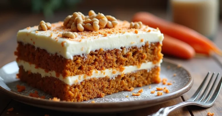 Healthy Carrot Cake recipe