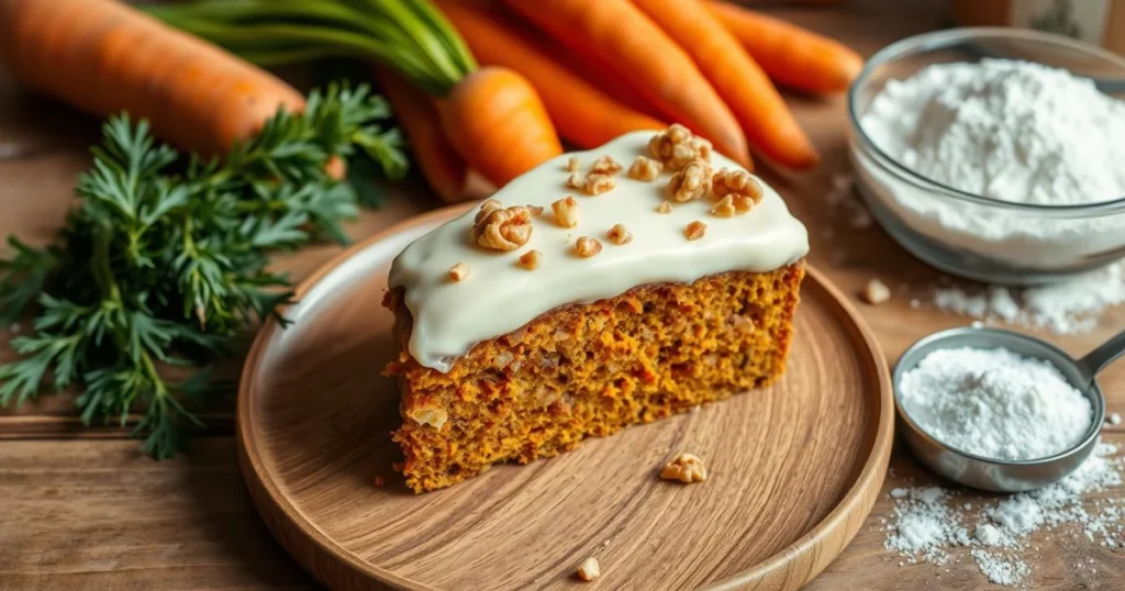 Healthy Carrot Cake recipe