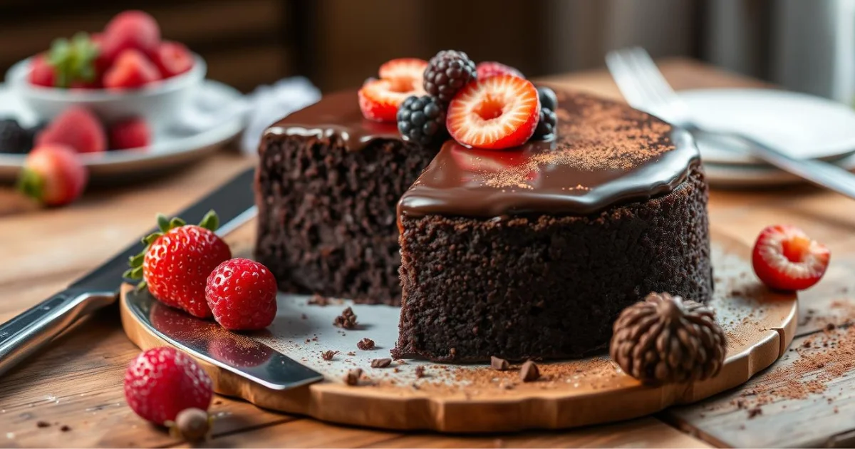 Healthy Chocolate Cake